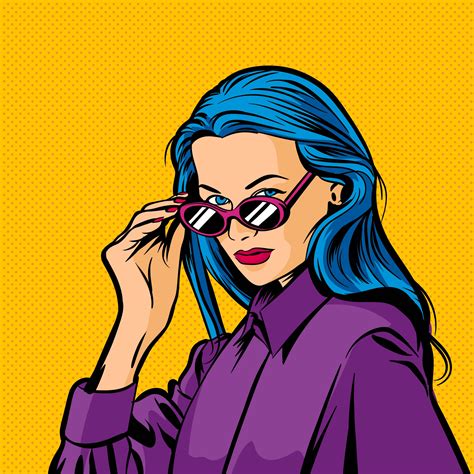 Femme Pop Art Vector - Telecharger Vectoriel Gratuit, Clipart Graphique ...