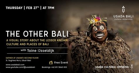 The Other Bali - Visual Story with Yusuf IJsseldijk, Jl. Sugriwa No.4 ...