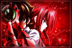High School Dxd Television Series Matte Finish Poster P-9601 Paper ...