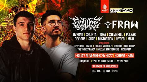 Masif x Gearbox Digital ft. Fraw & So Juice! @ Space [25.11.2022 ...