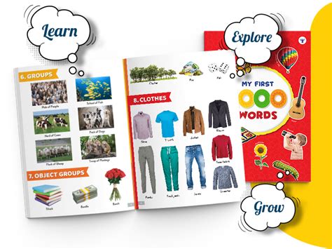 Buy My First 1000 Words: Early Learning Words and Pictures Book for ...