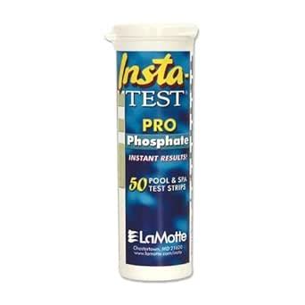 La Motte 3021-H-6 Insta-Test Low Range Pool & Spa Phosphate Test Strips ...