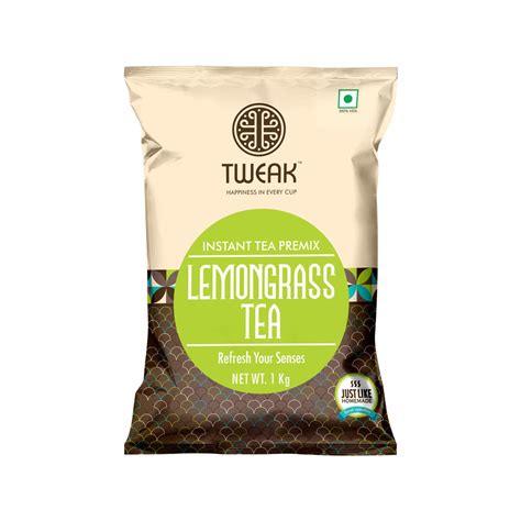 Tweak Instant Lemongrass Tea Premix 1kg | Refreshing Lemongrass Chai ...