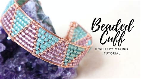 Memory Wire Beaded Cuff Bracelet Tutorial 的图像结果