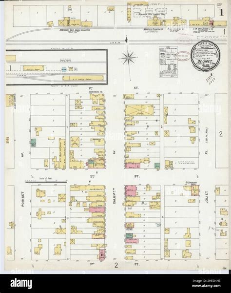 Map of de smet south dakota hi-res stock photography and images - Alamy