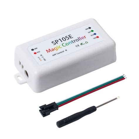 Buy SovelyBoFan SP105E Controller APP WS2811 WS2812B WS2801 SK6812 ...