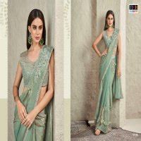 TFH SUPER STAR VOL 2 7701-7712 READY TO WEAR DESIGNER SAREES WITH BELT ...