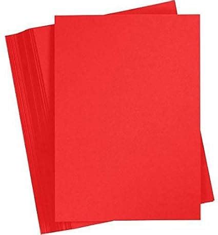 LRS A4 Size Red Sheet for School and Assignment Work Paper Weight 250 ...