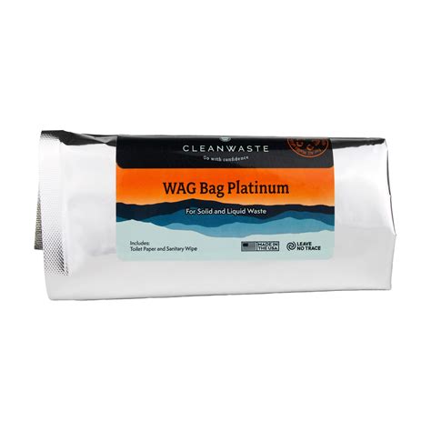 Cleanwaste WAG Bag Platinum | NRS