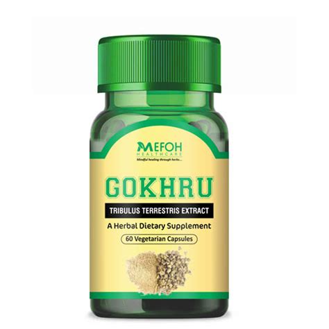 GOKHRU CAPSULES (TRIBULUS TERRESTRIS) Mefoh Healthcare