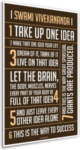 Poster-Swami Vivekananda Motivational Inspirational Wall Poster for ...