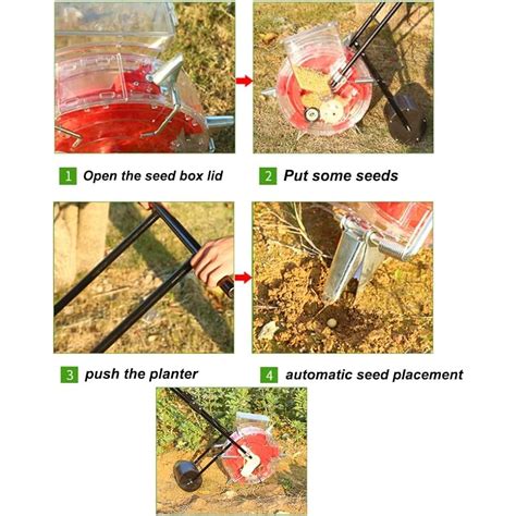 Garden Seeder Row Planter Garden Seeder Row Planter, | Ubuy India