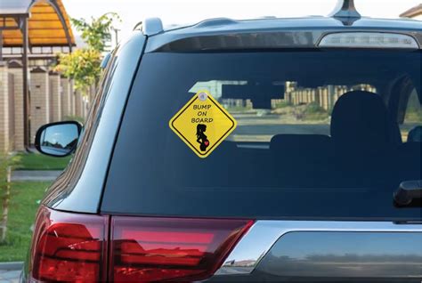 Buy BIRD'S MIND Bump On Board and Baby On Board Car Hanging for Safety ...