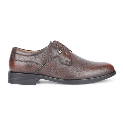 Buy Healers Formal Brown Lacing Derby Shoes For Men S201-05 By Liberty