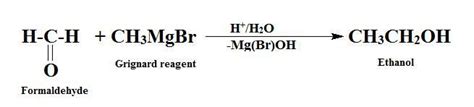 HCHO+CH3MgBr gives ? - Brainly.in