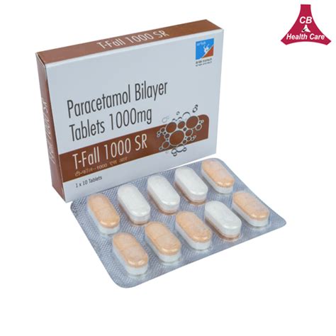 Paracetamol Sustained Release Tablets 1000mg C.B. Healthcare