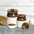 Kraftlik Handicrafts Ceramic Pickle Jars with Lid | Barni | Containers ...
