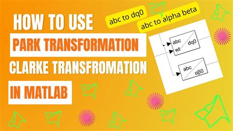 Understanding Park and Inverse Park Transformations in MATLAB