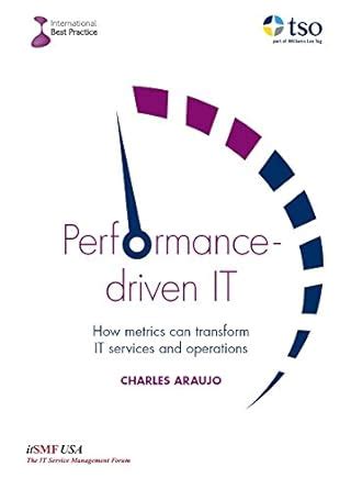 Buy Performance-driven IT: how metrics can transform IT services and ...