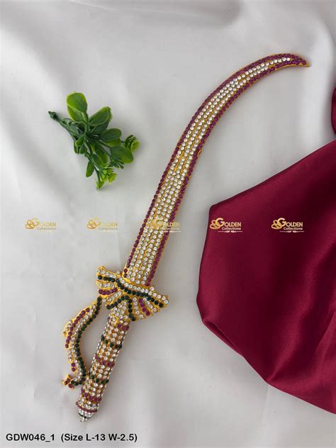 Swamy Stone Sword | Sacred Astra for Swamy Alangaram – Golden Collections