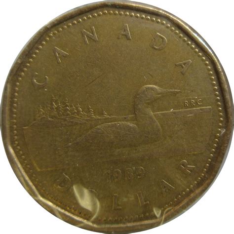 1989 Canadian Dollar Loonie #2