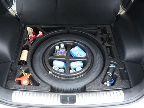 Rear Trunk Underneath Spare Tire Compartment Storage Container Kit For ...