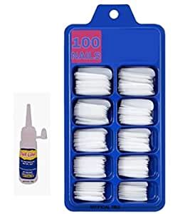Buy ARTIFICIAL TREE Artificial Nails With Glue| Fake Nails| 10 ...
