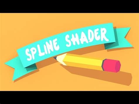 Cinema 4D Tutorial - Using the Spline Shader to Create Text as a ...