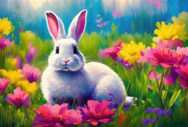 Image result for Baby Bunny in Grass
