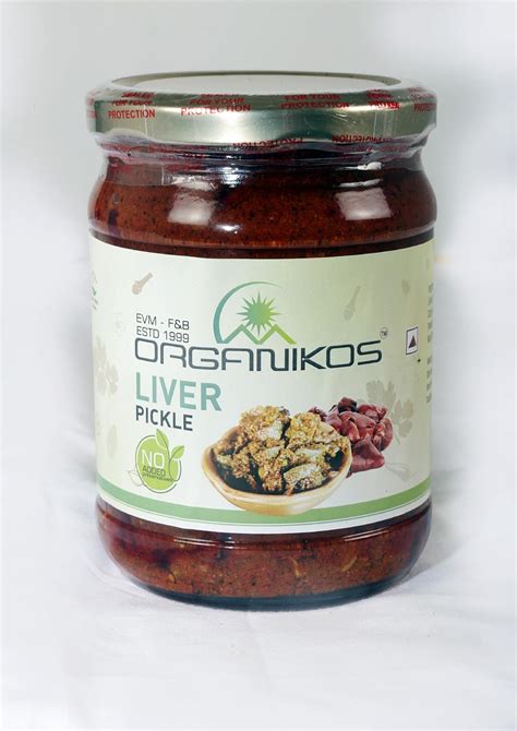 ORGANIKOS Kerala Style Liver pickle, No artificial preservatives ...