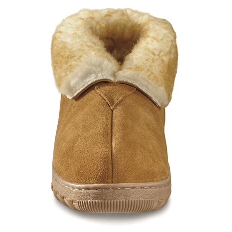 Guide Gear Men's Double-face Shearling Boot Slippers - 728798, Slippers ...