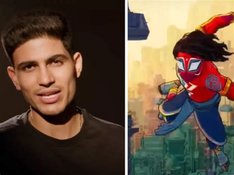 Shubman Gill As Indian Spider-Man Pavitr Prabhakar
