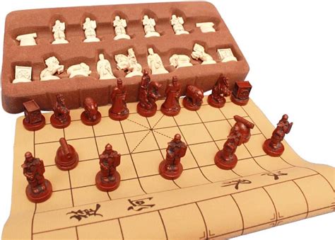 IADUMO Chinese Chess Set,Traditional Xiangqi Board Game India | Ubuy