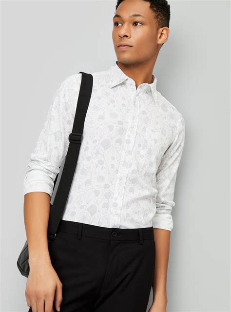 Buy Men Floral Print Slim Fit Smart Casual Shirt Online at just Rs. 999 ...