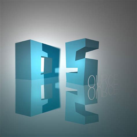 D'source Design Gallery on 3D logo in Photoshop - 3D Logo Design using ...