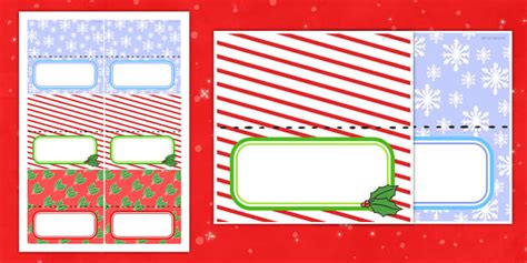 Editable Christmas Party Place Names (teacher made) - Twinkl