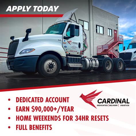 Cardinal Dedicated Delivery Logistics