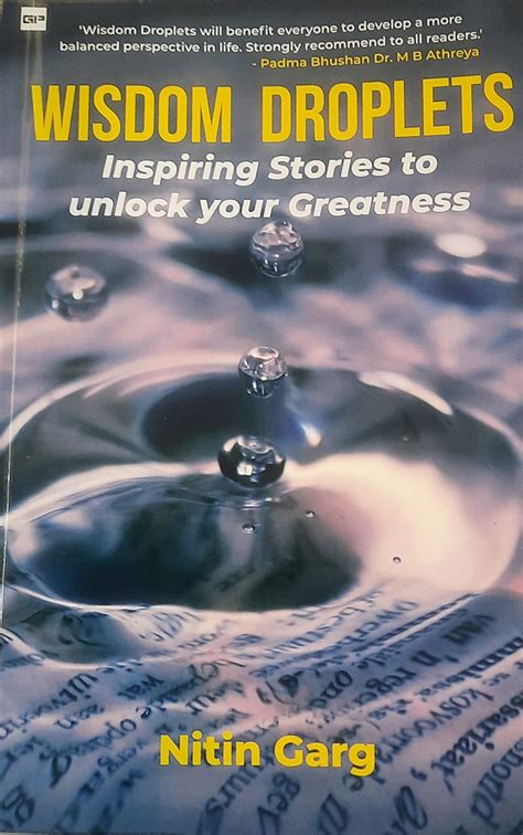 Buy WISDOM DROPLETS: Inspiring Stories to unlock your Greatness Book ...