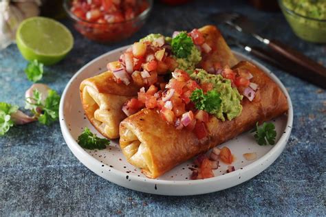 Chimichangas vom Grill - knusprig frittierte Burritos