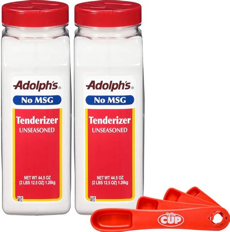 Amazon.com : Adolph's Unseasoned Meat Tenderizer Powder, 44.5 Ounce ...
