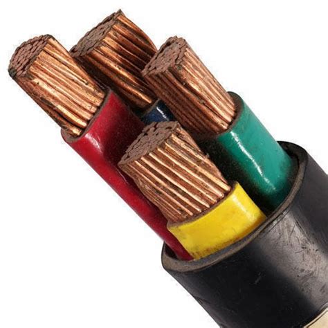 Electric Cables - 3 Core XLPE Black Aerial Bunched Cables Manufacturer ...