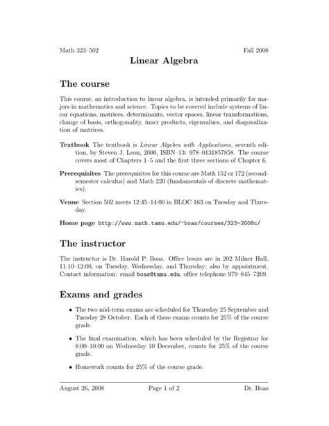 Linear Algebra Course Free 的图像结果