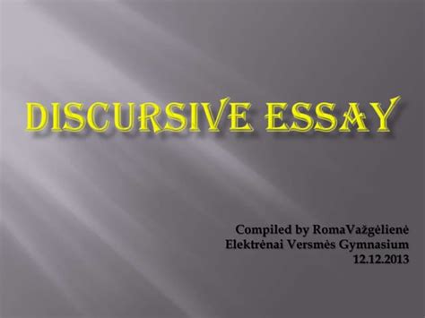 Discursive Essay 的图像结果