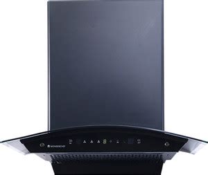WONDERCHEF Ultima C-Line 60 cm Auto Clean Wall Mounted Black 1400 CMH ...
