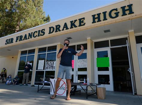 Sir Francis Drake High School protesters demand name change