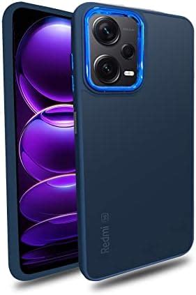 A rtistque Frosted Translucent Back Cover Case for Mi Redmi Note 12 Pro ...