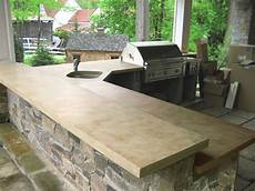 Outdoor Kitchen Counter by Outdoor Ligth Brown Concrete Kitchen Countertops Outdoor Kitchen Counter