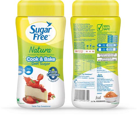Buy SUGAR FREE NATURA SWEETENER FOR CALORIE CONSCIOUS COOK AND BAKE ...