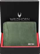 WILDHORN Men Casual Green Genuine Leather Wallet Green Hunter - Price ...