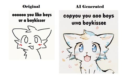 Boykisser Meme but Anime by Levithedog75 on DeviantArt